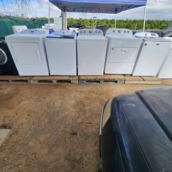 WASHERS AND DRYERS/LAVADORAS Y SECADORAS