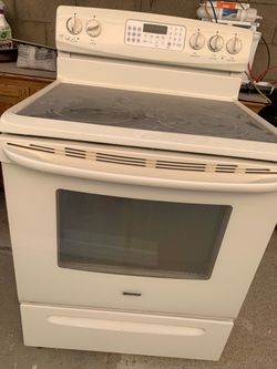 Free top part a China cabinet and an electric Avon renge.