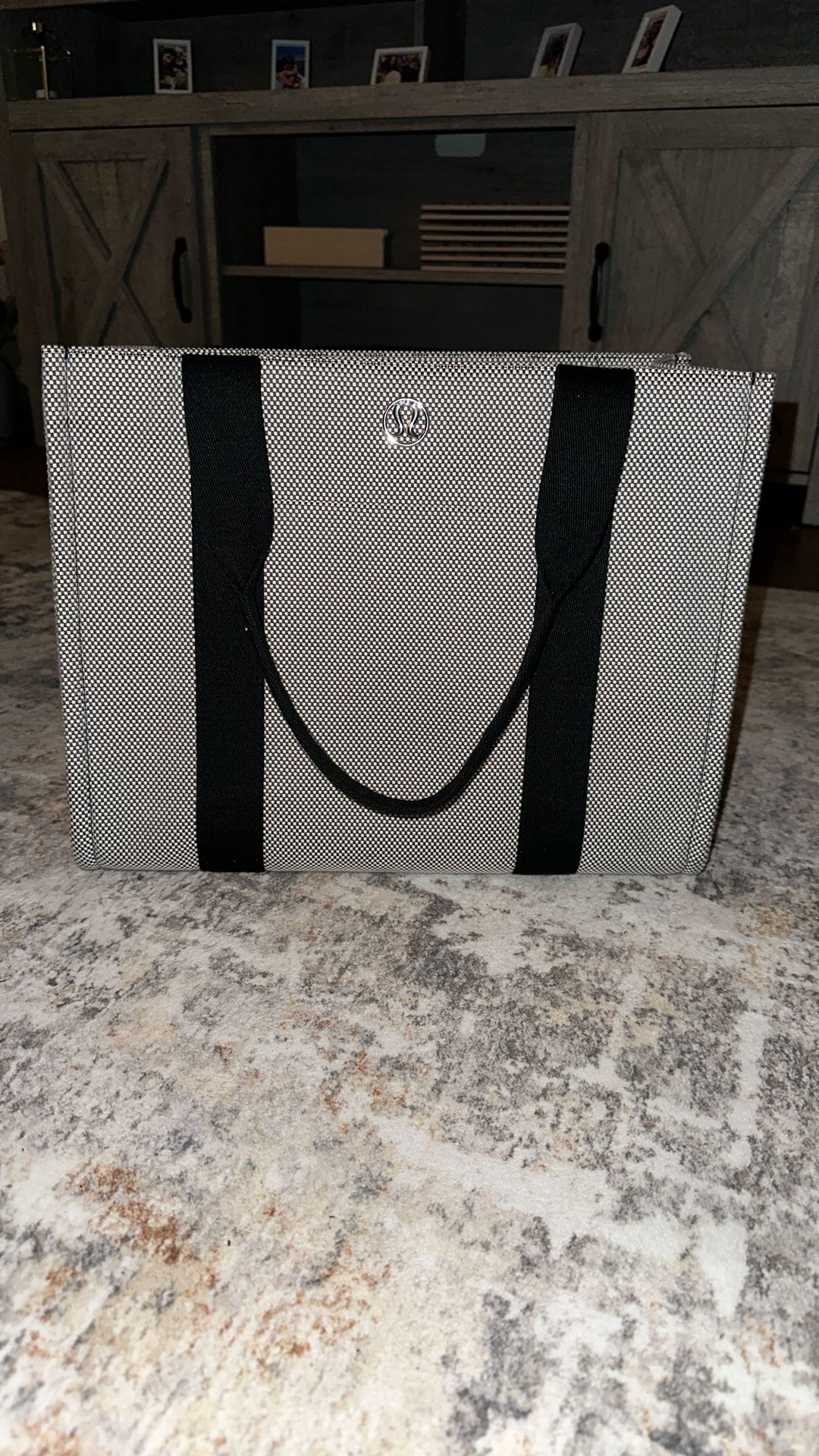 Lululemon Two Tone Canvas Tote Bag 10 L