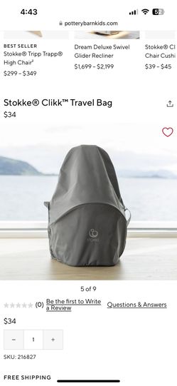 Stokke Clickk Travel Bag New In Bag 