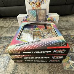 Pokemon Prismatic Evolution Lot + cards 