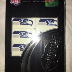 NFL Double Six Collector Edition Dominoes Brand New