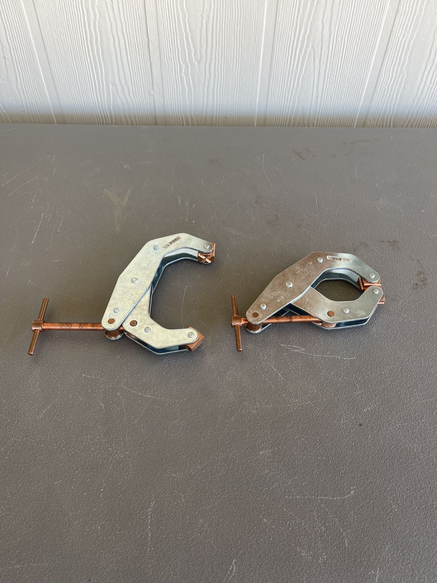 Qty 2 Kant Twist 415 Clamps Made In The USA