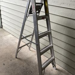 Aluminum Step Ladder - 5’