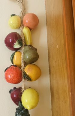 Ceramic Kitchen Fruit Decor