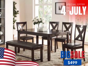 4 PC DINING TABLE