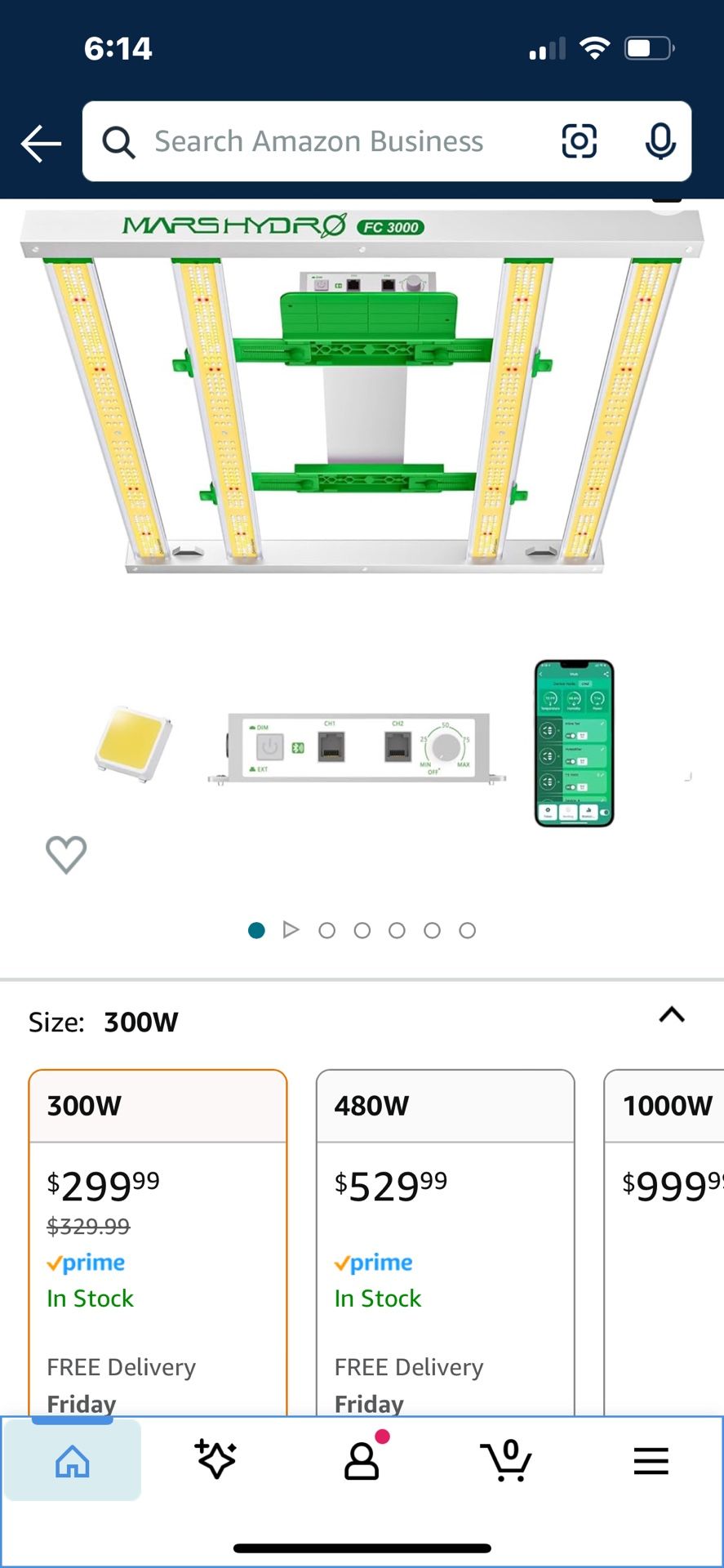 MARS HYDRO FC3000 EVO 300W