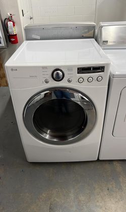 LG Front Load Dryer – Sensor Dry, Stackable, White