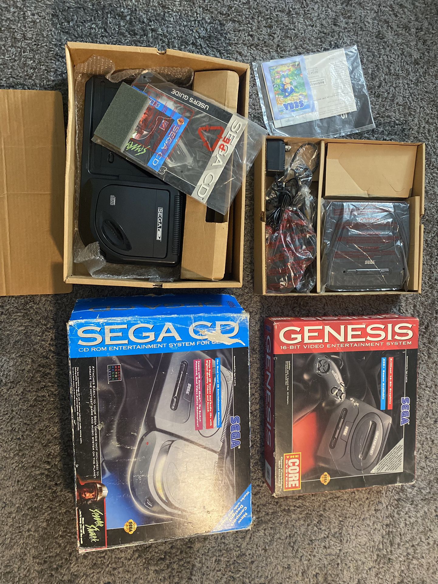Sega CD + Sega Genesis-Model 2 Bundle