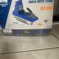 New Kreg K4 Pocket Hole Jig - Adjustable, Versatile Jig for Strong Joints -Rock-Solid J