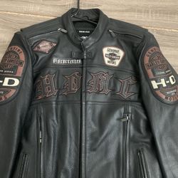 Harley Devidson Men’s Authentic Leather Jacket 