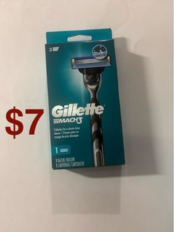 Gillette Mach3 Razor with 1 Cartridge