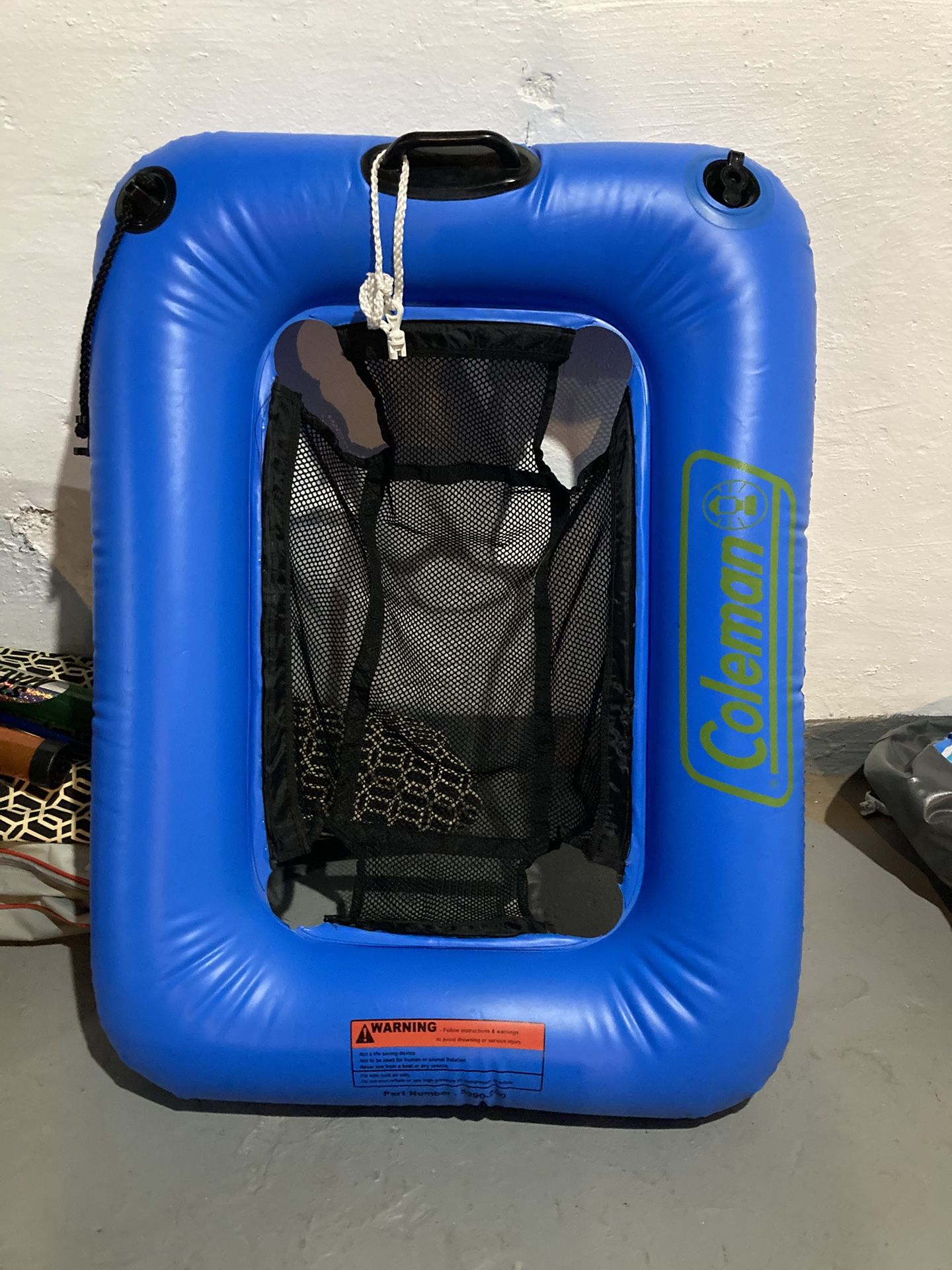 Used - Coleman Inflatable Water Pool Small Float to Hold Coolers