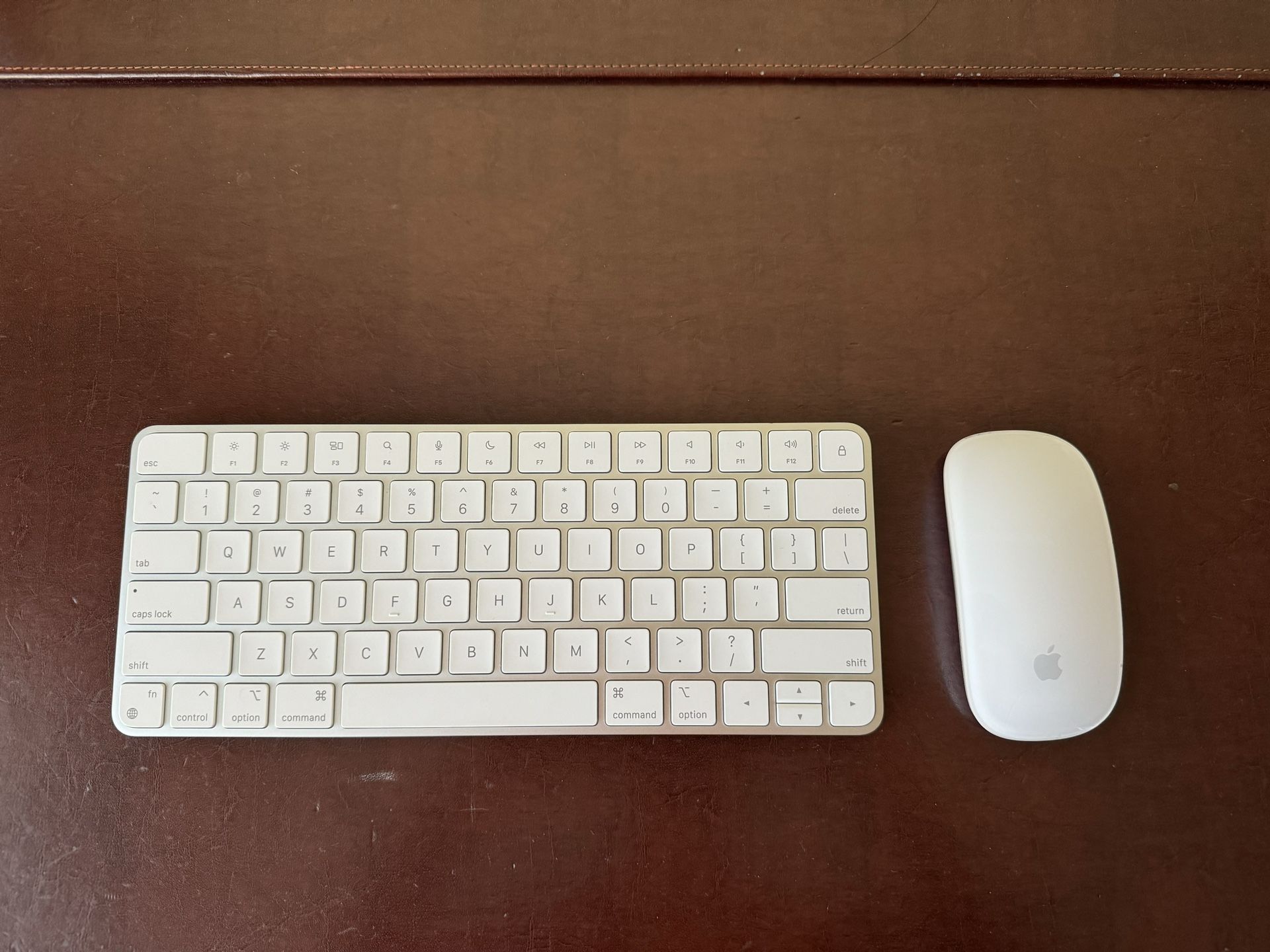 Apple Magic Keyboard And Mouse, Both Are Gen 2 Version.