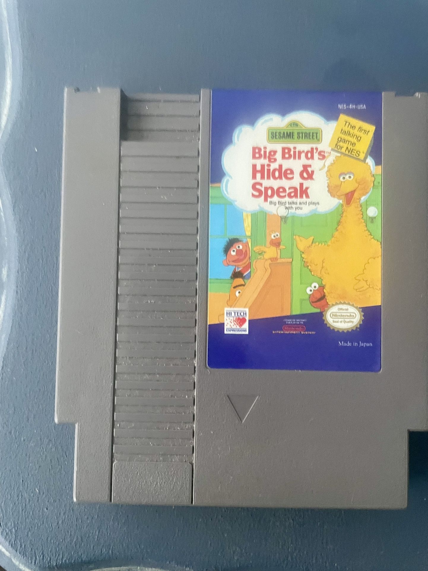 Big Birds Hide & Speak Nintendo Video Game