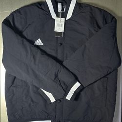 New Adidas Dugout Coaches Jacket Size (XL)