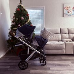 UPPAbaby Vista V2 single to double stroller