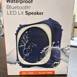 Waterproof Bluetooth LED Speaker 
