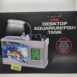 Berkshire USB Desktop Aquarium Fish Tank New In Box