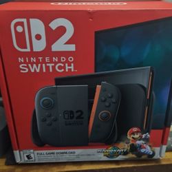 Nintendo Switch 2 Mario Kart Edition+ Travel Case (2 Pokemon Pro Controllers, 3 Extra Games Pokemon Z-A, Super Mario Galaxy 1+2, Supermariojamboree