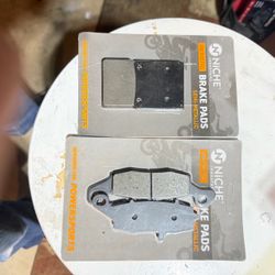Motorcycle brake pads