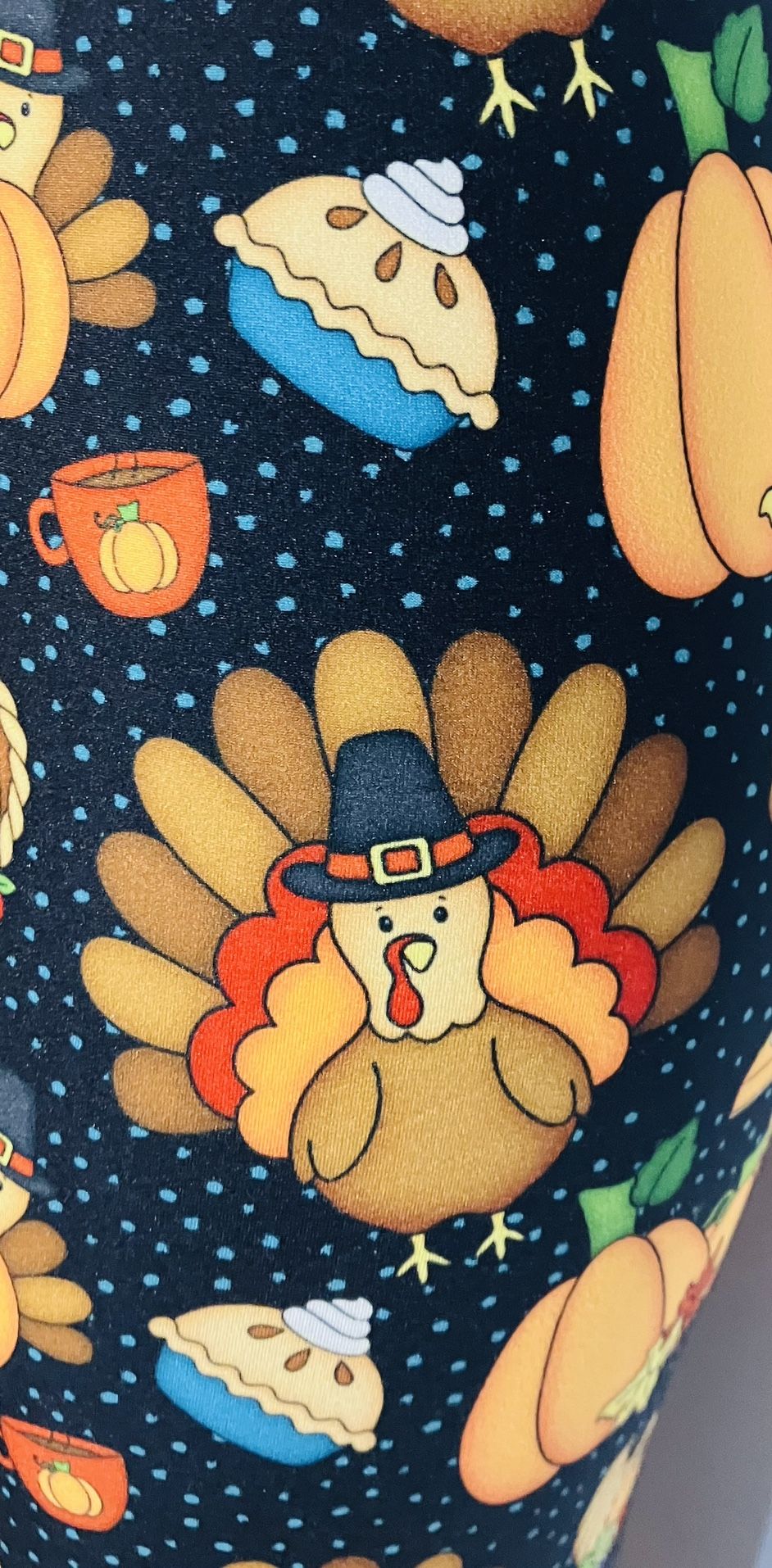 NEW Womens Turkey Leggings Soft As Lularoe OS/TC