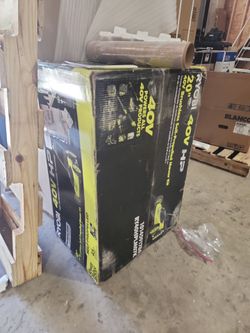 Ryobi mower