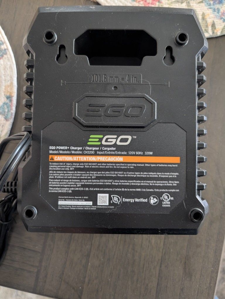 Ego 56v Charger CH3200