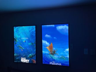 !!updated!!Movie Led Backlit Poster Boxes