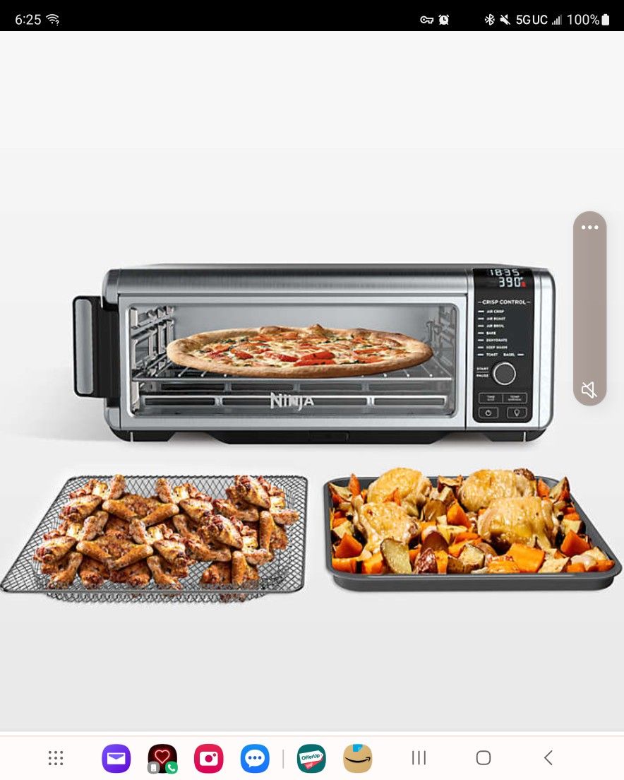 8inone fold Up foodie ninja Toaster Oven for Sale in Boulder City, NV