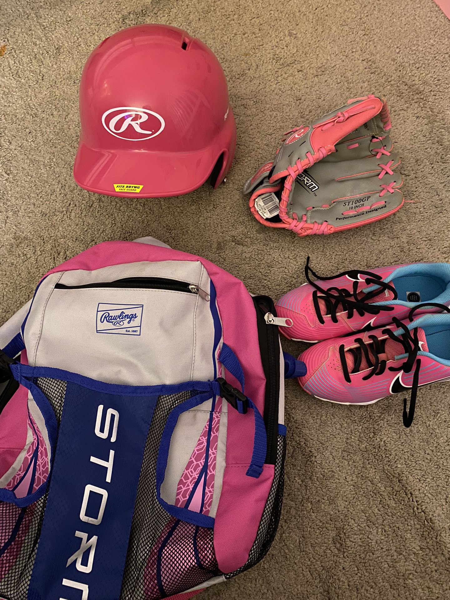 Pink Softball Package