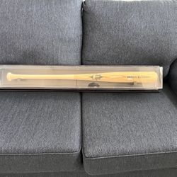 LA Angels Garret Anderson Autographed Bat COA From MLB 