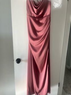 Azazie Marzia Stretch Satin Dress