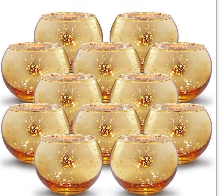 Votive Candle holder for wedding and party 12 pcs