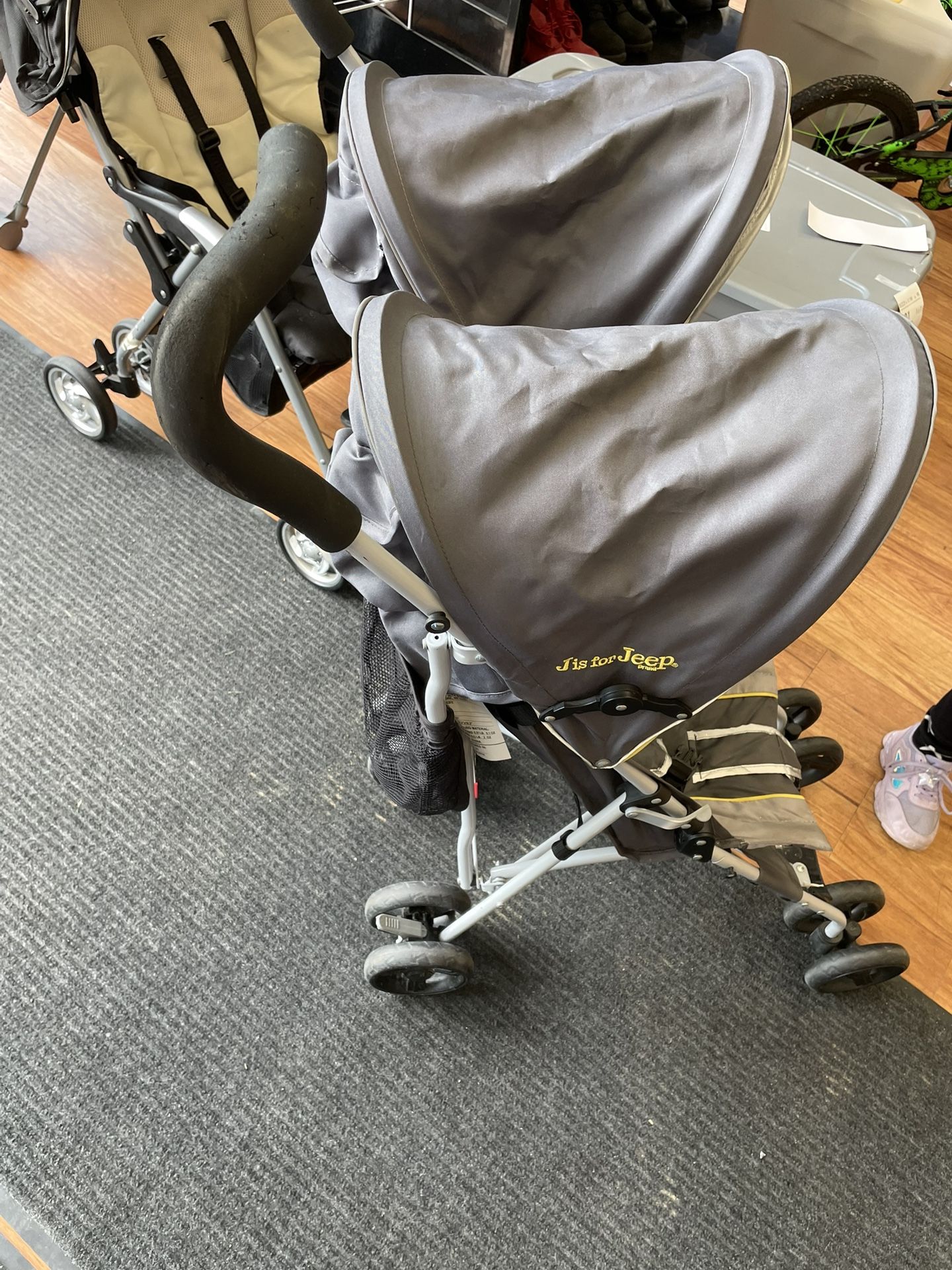 Jeep Double Infant /Toddler Stroller
