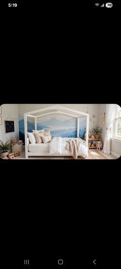 Twin House Bed