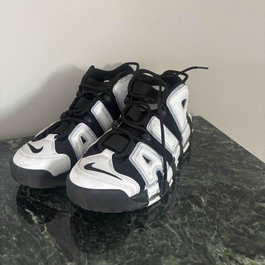 Nike Air More Uptempo "Black/White" – Men’s Size 7.5 – No Box
