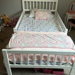 Twin Bed Frame and Mattress 