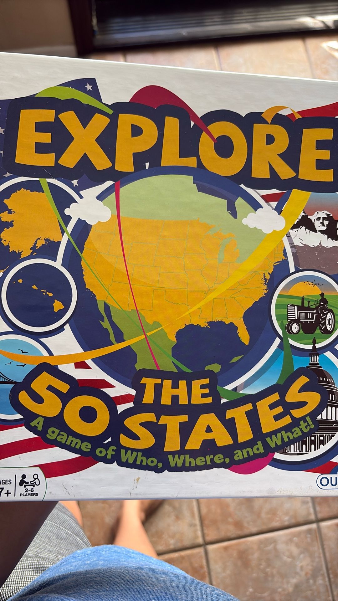 50 States Trivia Game