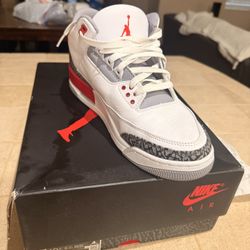 Jordan MENS Air Jordan 3 Retro "Fire Red 2022" DN3707 160 On Sale!!!