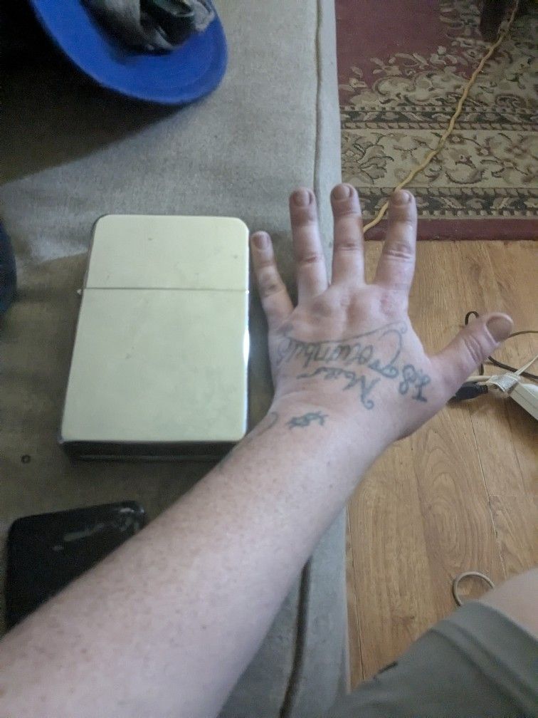 Giant Zippo Lighter Works Just Needs Fluid