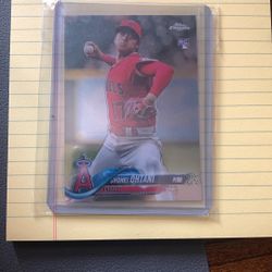 2018 Topps Chrome Ohtani RC