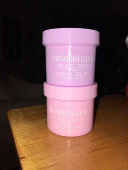 Clinique Happy Gelato body cream 2 oz.