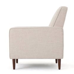 NEW Beige Wheat Wheat Polyester Standard (No Motion) Recliner
