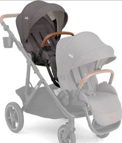 Chive Sibling Seat for Chive All-in-One Convertible Single-to-Double Modular Stroller with 20+ Customizable Modes, Suspension & All-Terrain Wheels, Ex