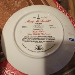 Mary Me Miss Scarlet Plate