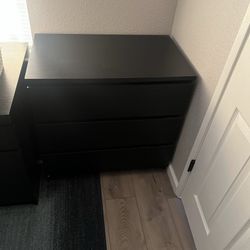 Malm 3 Drawer Dresser