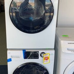 GE WASHER DRYER SET AMC 