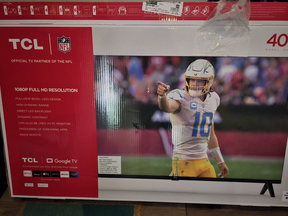 TCL Brand New With Warranty Card