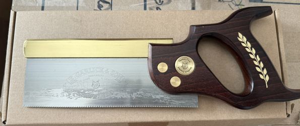 Lynx / Thomas Flinn Brass Back Tenon Saw – Sheffield, England